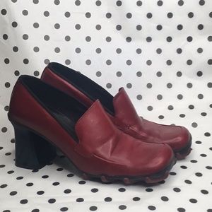 Browns ID Made in Italy Burgundy Shoes